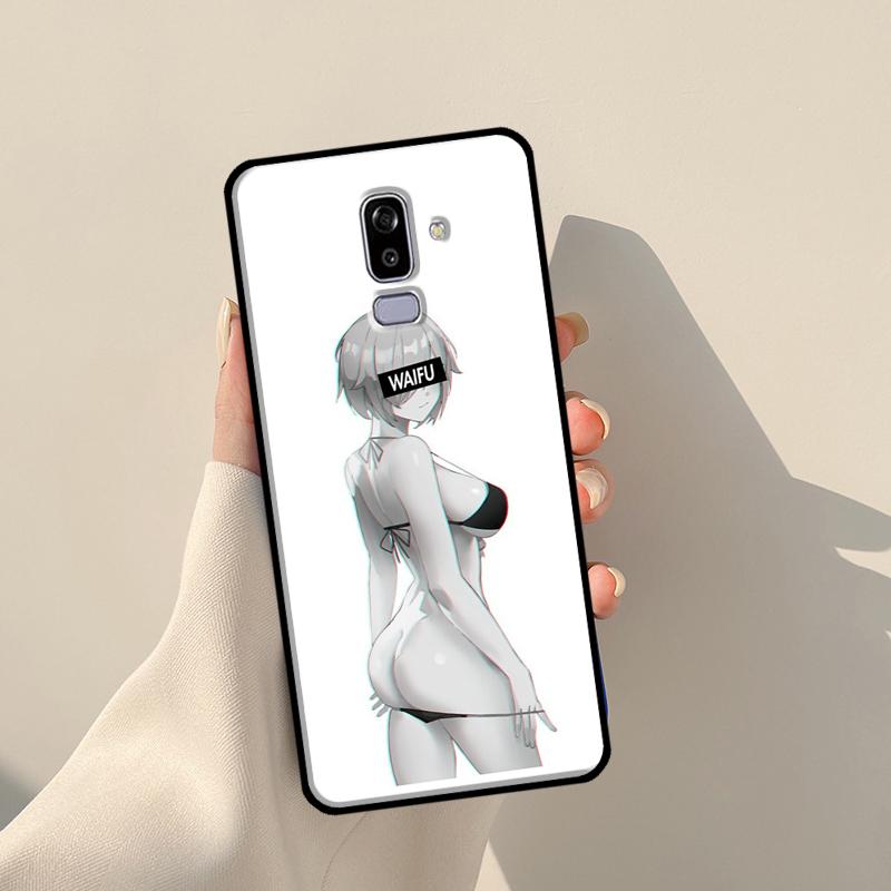 Custodia Sexy Manga Girl Per Samsung Galaxy J1 J3 J7 J5 2016 A3 A5 2017 J8 A7 A9 J4 J6 A6 A8 Plus 2018 Copertura