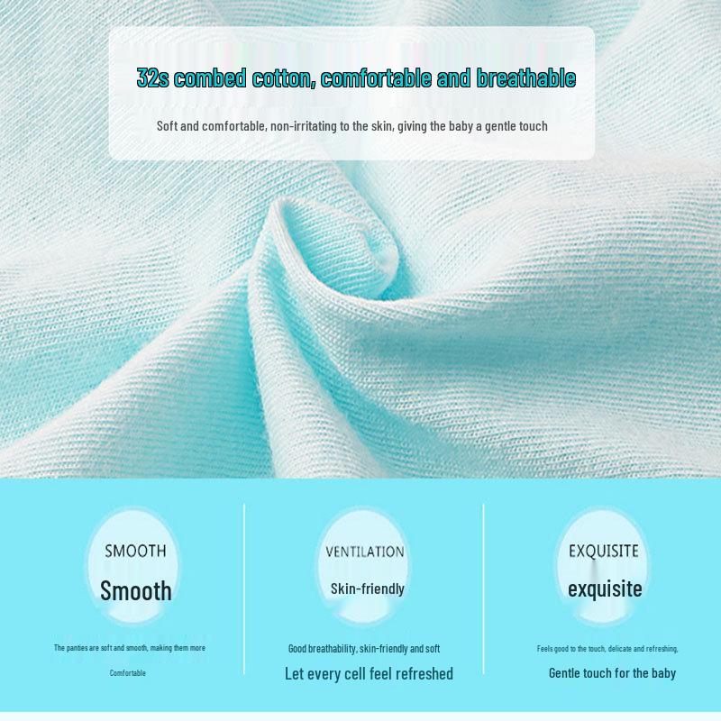 Genuine Little Green Dragon Pure Cotton Underwear for Boys and Girls