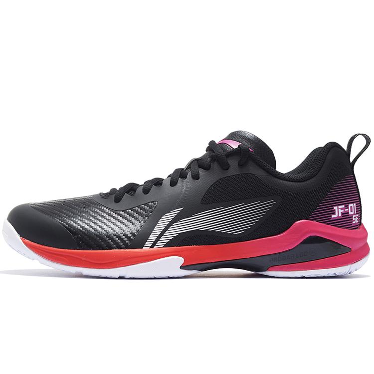 

Li Ning Sprint SE Textile, Synthetic Leather, TPU Abrasion Resistant Support Low top Badminton Shoes Unisex Black AYZS018-5 39.5