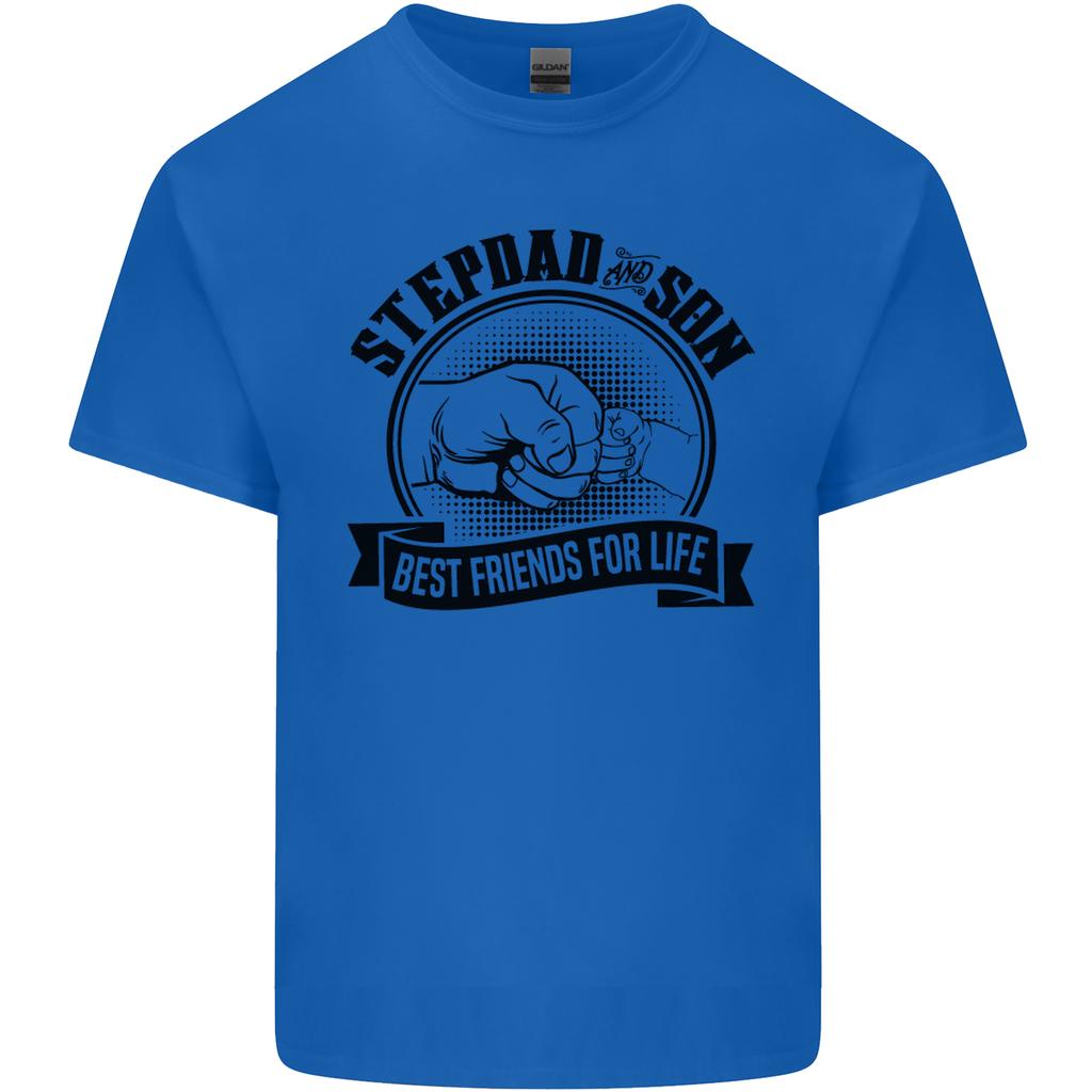 Stepdad Son Best Friends Fathers Day Unisexs Light Cotton TShirt