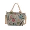 Westernstyle personality fashionable largecapacity printed trendy shoulder bag fashion ins spliced armpit crossbody bag for women