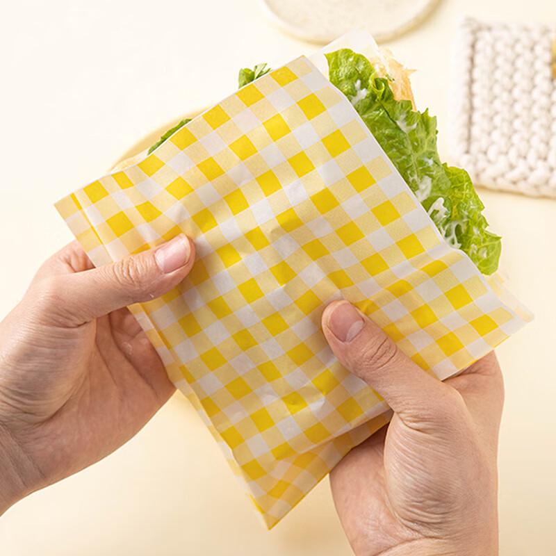 MEIDI Einseitig offene Sandwich- und Snack-Papiertüten