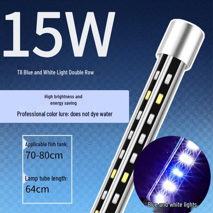 LED Fish Tank Light: Waterproof, Super Bright, Submersible Aquarium Light for Arowana.