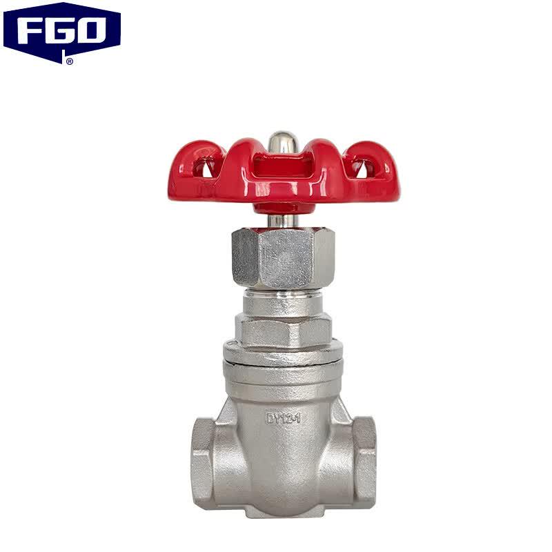 FGO Stainless Steel Threaded Gate Valve