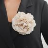 Chique Stoffen Bloem Speld Versiering Unieke Stoffen Bloem Reversspeld Versiering Mooie Bloem Broche Speld Accessoire