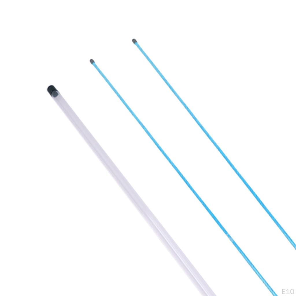 2 pezzi di bastoni per l'allineamento del golf con tubo di stoccaggio per la pratica dello swing completo