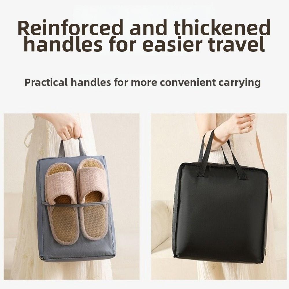 Large Capacity Shoe Storage Bag Wide Opening Sports Shoes Bag Portable Shoes Organizer for Home