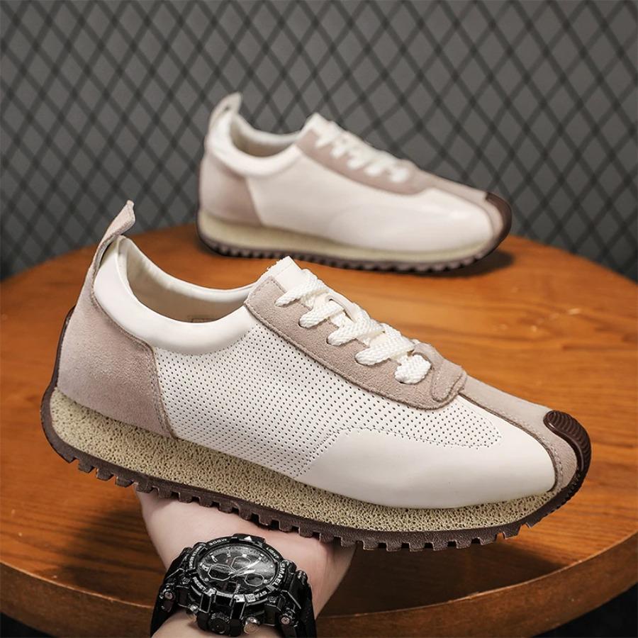 Men's breathable and anti-slip casual sports shoes, thick-soled, comfortable and fashionable loafers youth shoes tenis masculino