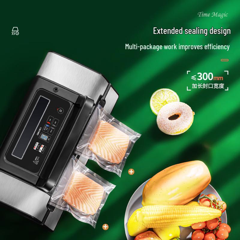 Deli Household Automatic Vacuum Sealer CN plug (adapter included)