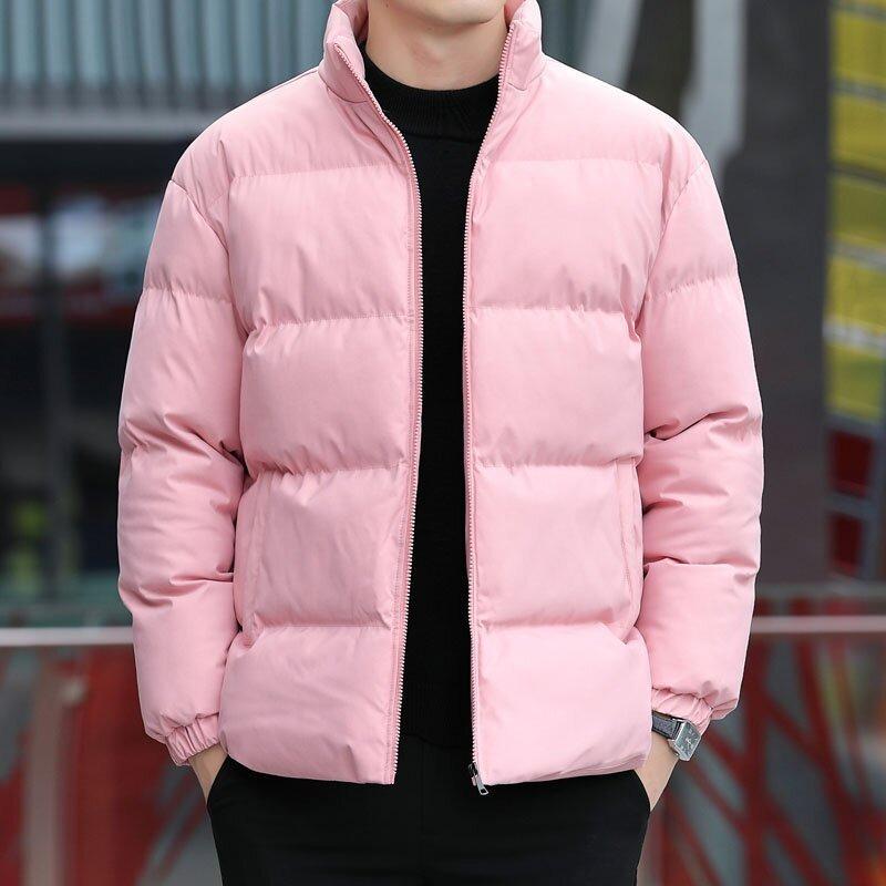 Padded Jacket Men's Autumn and Winter New Trendy High Street Casual Couple Clothing Warm Cotton Clothing