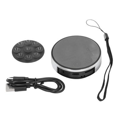 Knochenleitungslautsprecher Stereo Mini Tragbar Wasserdicht Musikplayer für Zuhause Outdoor Reisen Silber