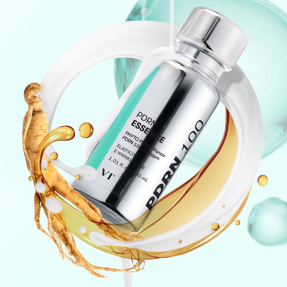 VT PDRN Essence 100 30ml 1+1 Double Special Set Korean Glow Serum