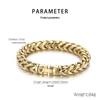Trendy Minimalist Dragon Bone Chain Titanium Steel Bracelet