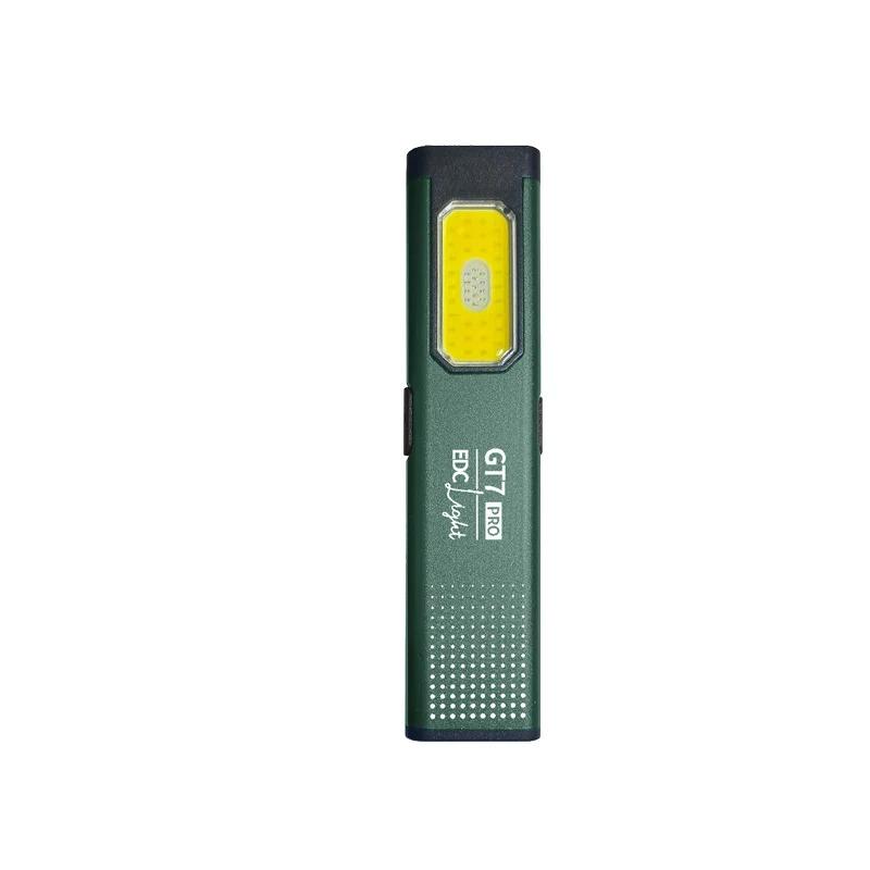 Magnetic Work Light 5 Light Modes 37g Ultra Lightweight EDC Portable Hands Free Rechargeable Clip on Flashlight Outdoor Repair