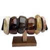 Irregular Chunky Bangles Wide Women Bangles New Acrylic Bracelets  Gifts