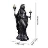 Hekate Niktipolos Sculpture Wear Resist The Witch of Night Statue Multi-Purpose Hecate Resin Sculpture Ornament Halloween Gifts