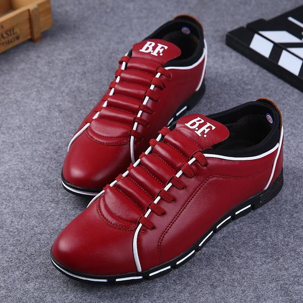 

Мужская модная обувь Повседневная обувь на плоской подошве со шнуровкой Обувь из натуральной кожи Обувь для гольфа на открытом воздухе Большой размер 38