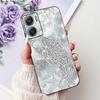 For Motorola Moto G06 Case 6.88" Popular Marble Bowknot Soft Black Silicone Cover For Moto G06 Power G 06 XT2535-1 XT2535-2 Capa