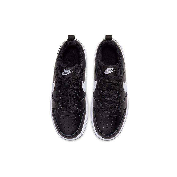 Nike Court Borough 2 Black White GS BQ5448-002