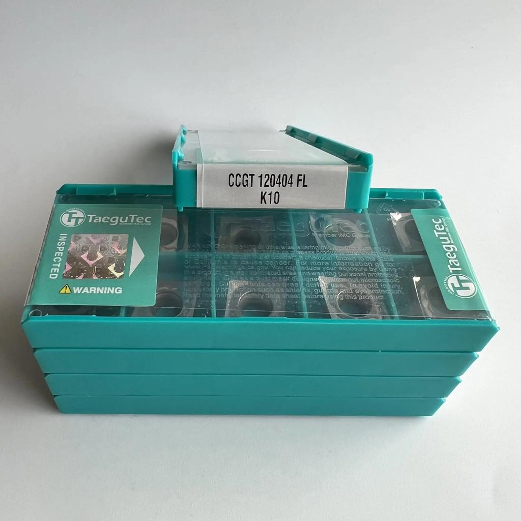 CCGT120404FL K10 /Original Blade Carbide CNC Blade 10 Pcs
