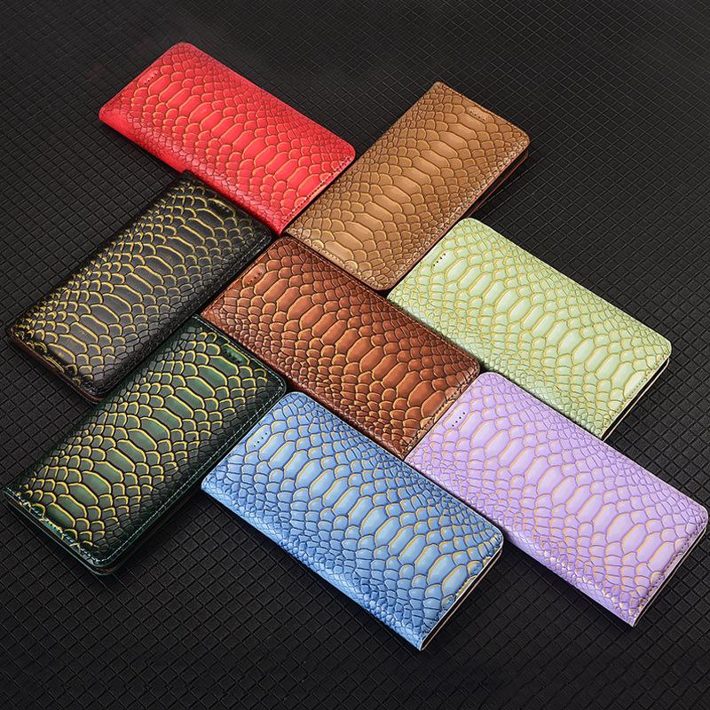 Genuine Leather Flip Wallet Phone Case Card Holder Anti Drop Protective Cover Compatible for Samsung Galaxy S25pro S24SE S24+ S23 S22