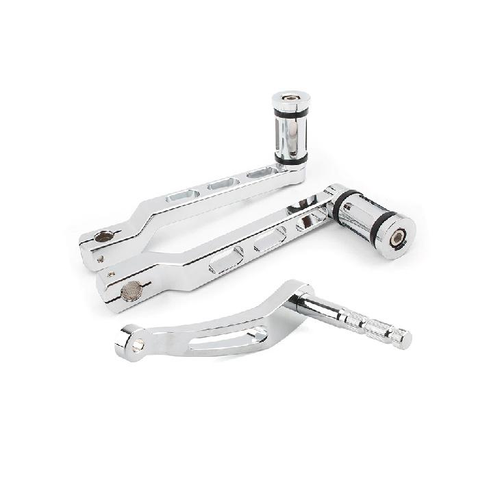 Extended Shifter Shift Rod Lever Arm Shift Lever Shifter Pegs Fit For Harley Softail Slim FLSL Fat Boy FLFB Breakout FXBR 18-23