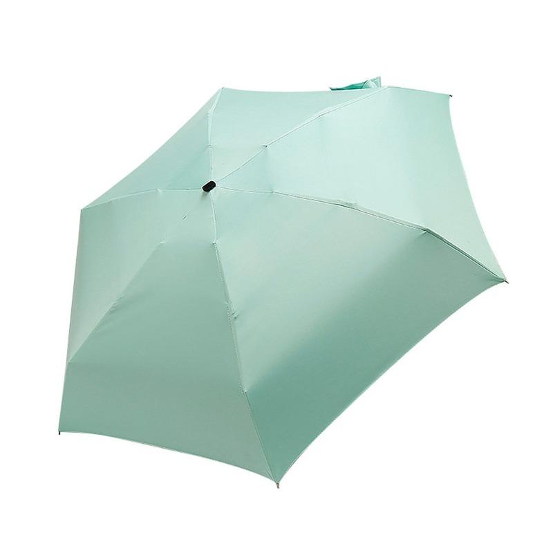 Portable Umbrella Sun Rain Women Lightweight Folding Sun Umbrella Mini Umbrella Small Size Easily Store Parasol