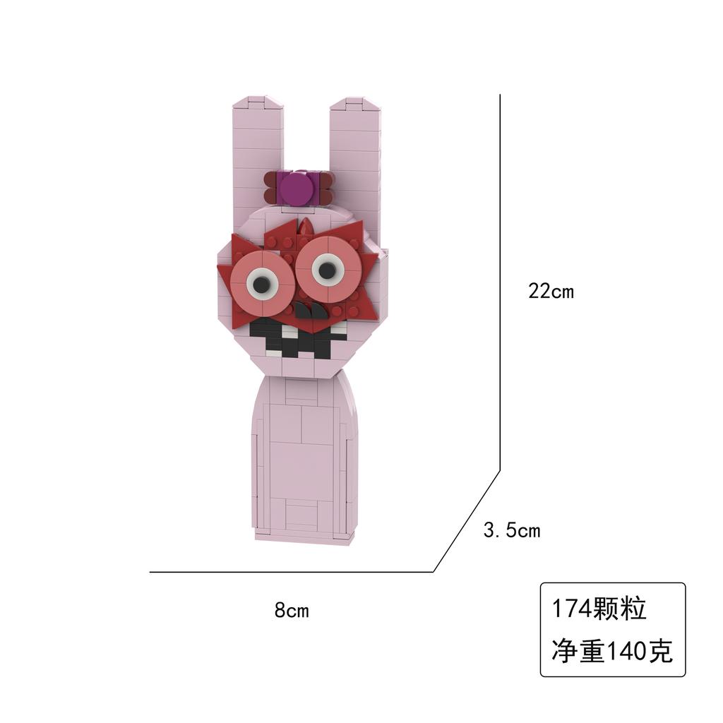 Set di blocchi da costruzione Sprunki Oren,Raddy,Clukr,Fun Bot,Vineria,Grigio,Brud,Garnold OWAKCX,Cielo,Sig.. Giocattoli Modello Sole Regali per Bambini