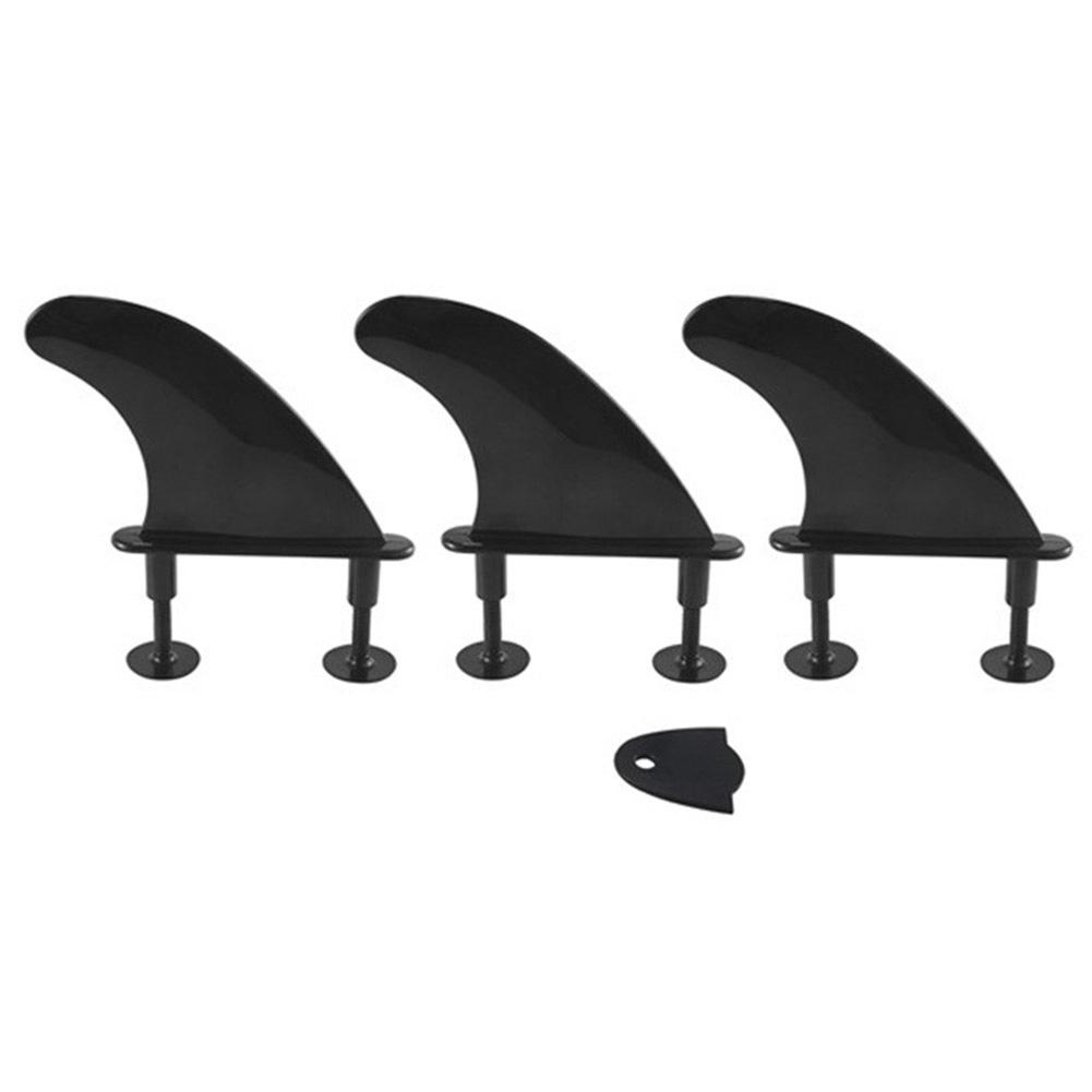 Set Of 3 Replacement Paddle Board Fin, Quick Release Detachable Stand Up Paddleboard Fin, Surfing Watershed Fin, Stand Up Paddleboard Tail Rudder