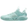 Li Ning All City 9 V1.5 Basketball Shoes Men's Low Top Water Wave Green ABAR077-11