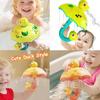 Non-Toxic Duck/Dinosaur Baby Bath Toys Toddler Bathing Tortoise Cute Swimming Turtle Duck Pool Beach Toy Swimming Pool Bathroom Toy