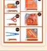 Thunder King Portable Emergency First Aid Kit for Cars and Outdoors