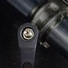 Fujiya Geared Pile Wrench, Black and Gold, Maximum Opening 38mm, FGLP-38-BG