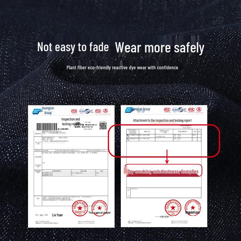 ESE-Y Women's Non-Fade Straight-Leg Cropped Denim Jeans