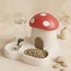 2-in-1 Cat Food Dispenser Gravity System Pet Food Water Set New Dog Feeding Station  Home Use