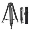 SmallRig 4167 Carbon Fiber Video Tripod Load Large Telescopic Camera Flat Video Compatible with Pro Fluid Video Heads 3-Section [25kg Capacity,
