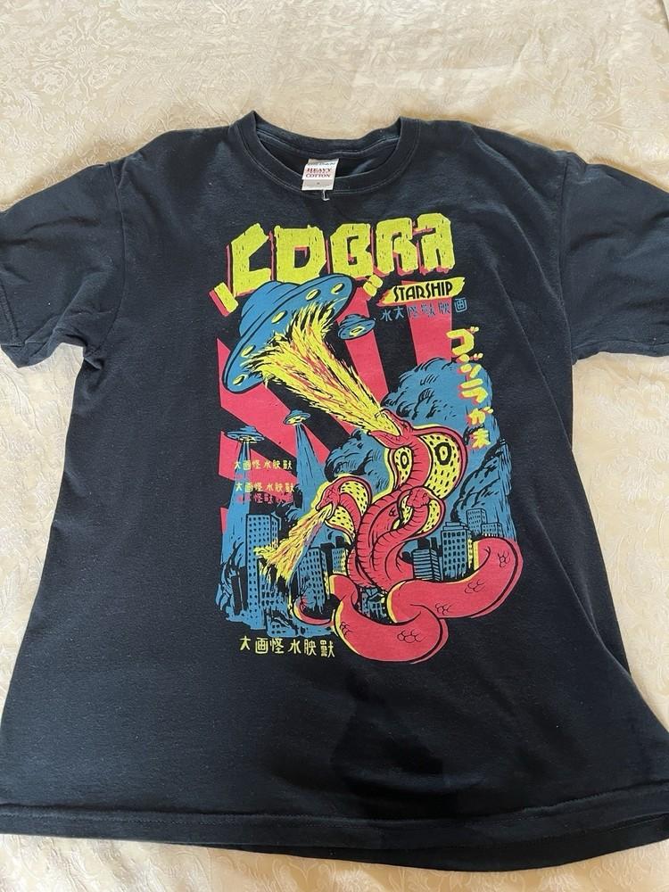 VTG Cobra Starship Black Shirt Unisex Concert S to 5XL Free Shipping MQ521 Unisex T-Shirt XL