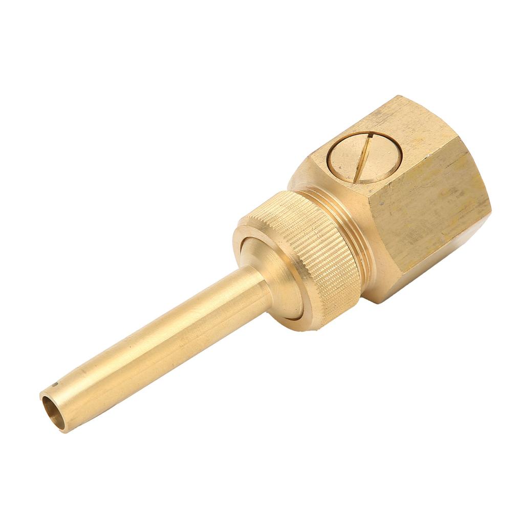 Female Thread Fountain Nozzle Brass Adjustable Water Spray Head with Valve for PondDN25 32mm