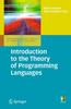 Kniha Introduction To the Theory of Programming Languages