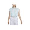 Nike Sportswear Collection Pullover Breathable Dopamine Oversized Crew Neck Sleeveless T-Shirt Women Tops Glacier-Blue FV7550-474