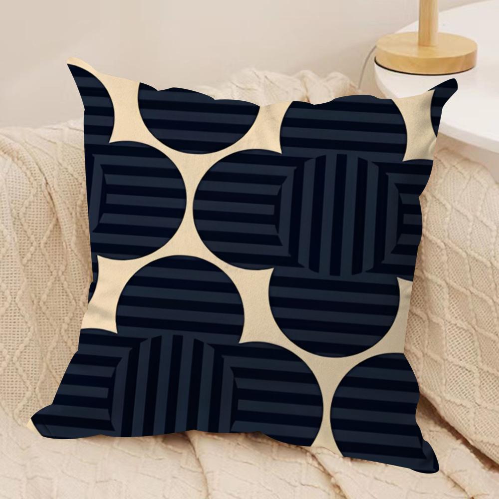 Brand OOrla kKiely Cushion Cover Short plush Doublesided Print Square Throw Pillow Covers Sofa Home Cushion Decor