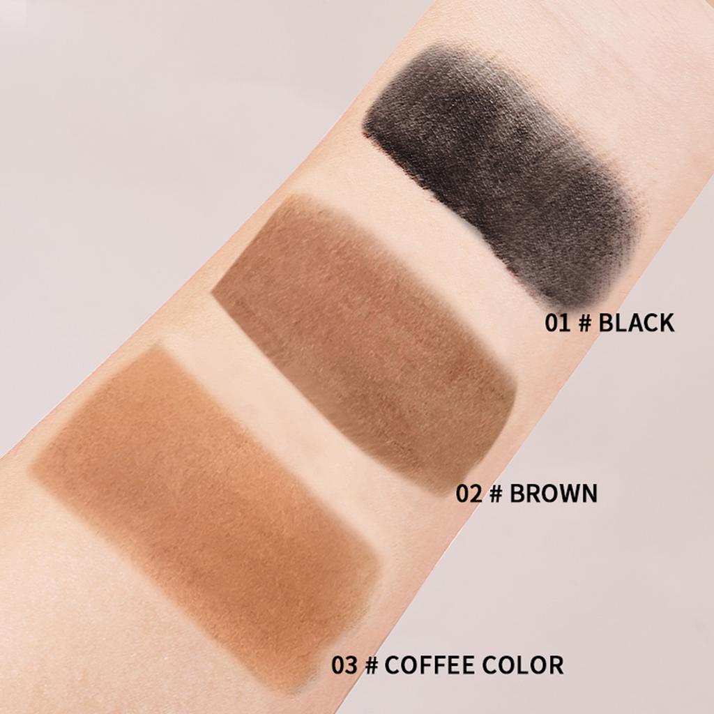 Ocheal Bastão de Cor para Cabelo e Barba de Toque Rápido 3 Cores, Bastão de Cor para Barba Portátil, Cobertura Rápida Temporária, Caneta para Cabelo, Bastão de Tinta Instantânea com Pente