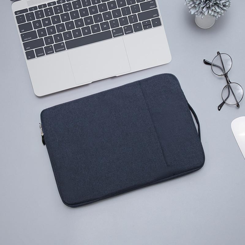Sacoche d'ordinateur portable pour Macbook Air M2 Étui 13 13.3 14 15 16 Poche intérieure Pour Macbook Pro Air M1 Dell HP Huawei Sac en Jean 13inch 13.3inch bleu marine