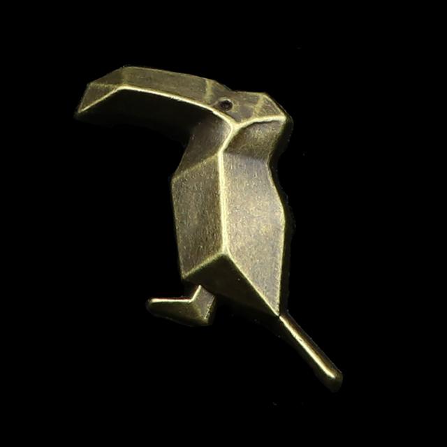 

Мужская усовершенствованная ретро-брошь в виде животного, металлические украшения, стильный воротник, нагрудник, свадебное платье, вечеринка, танцевальный шейный платок, аксессуары