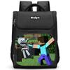 Minecraft Schoolbag Multi-Functional High-Value Spine Protection To Reduce The Burden, A Must-Have Comfortable Backpack For Students