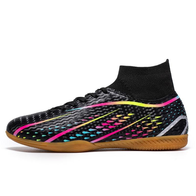 Football Shoes Men's High Top Adult Student Artificial Grass Game Training Football Shoes