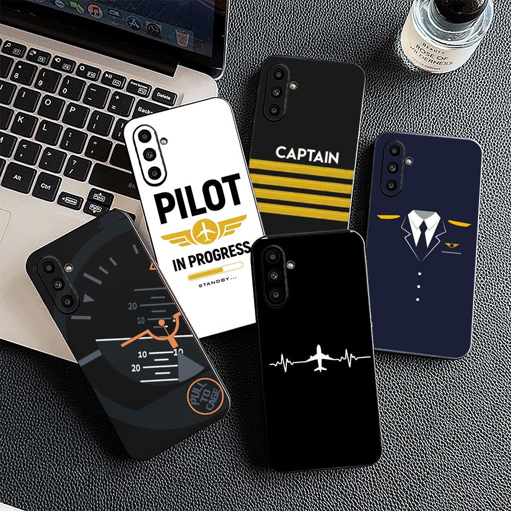Airplane Pilot Epaulette Casing Phone Cover for Xiaomi Redmi Note 12 11 10 Pro 10A 10C 12C 14C A4 Note12 5G Soft Case