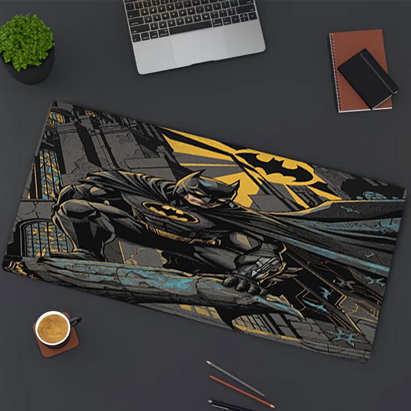 Batman Print Mouse Pad, for Keyboard Pad Laptop PC Mat for Office Home Use, Desk Decor, Perfect Birthday Gift for Gamers
