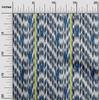 oneOone Cotton Flex Fabric Stripe & Chevron Ikat Fabric Prints By Yard 40 Inch