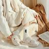 Women's Winter Thick Wool Mid-Calf Socks - Trendy Cotton with Plush Velvet, Warm and Cozy for Autumn and Winter